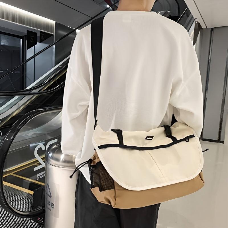 Large Capacity Messenger Bag Men's Shoulder Bag Sports Satchel Bag