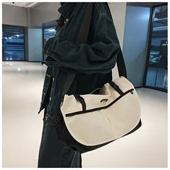 Large Capacity Messenger Bag Men's Shoulder Bag Sports Satchel Bag