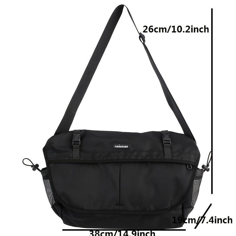 Large Capacity Messenger Bag Men's Shoulder Bag Sports Satchel Bag