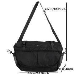 Large Capacity Messenger Bag Men's Shoulder Bag Sports Satchel Bag