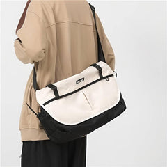 Large Capacity Messenger Bag Men's Shoulder Bag Sports Satchel Bag
