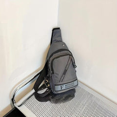 Large Capacity Sports Chest Bag Wear-Resistant Messenger Shoulder Bag
