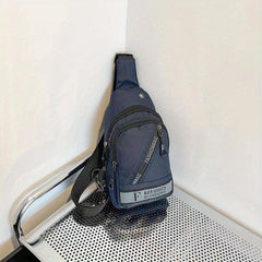 Large Capacity Sports Chest Bag Wear-Resistant Messenger Shoulder Bag