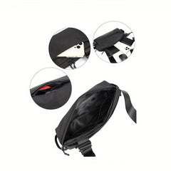Men's Casual Chest Bag Crossbody Waist Bag