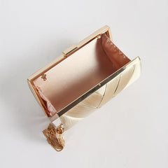 Braided Clutch Wallet Classic Evening Bag For Party Women's Wedding Bag