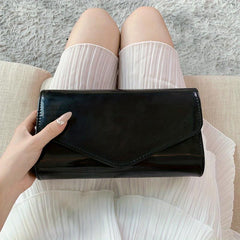 Versatile Flap Evening Clutch Purse Chain Shoulder Bag
