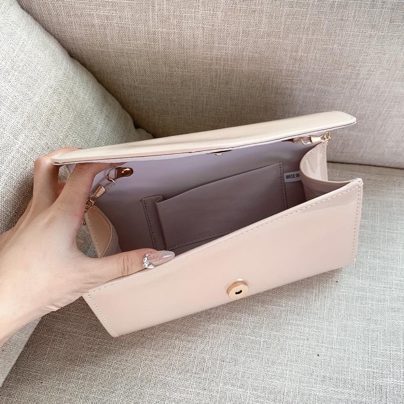 Versatile Flap Evening Clutch Purse Chain Shoulder Bag