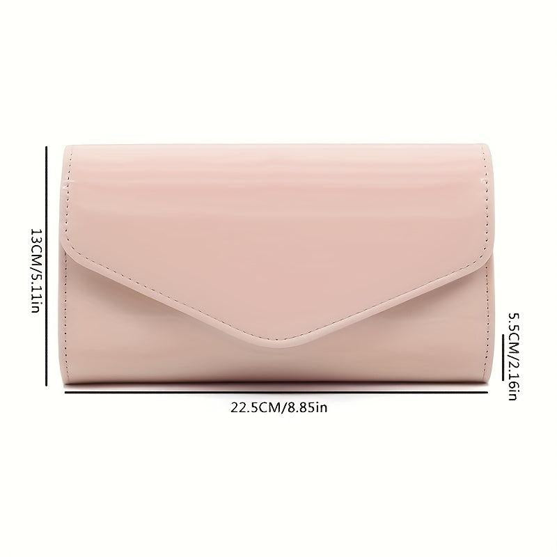 Versatile Flap Evening Clutch Purse Chain Shoulder Bag