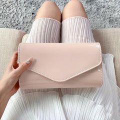 Versatile Flap Evening Clutch Purse Chain Shoulder Bag