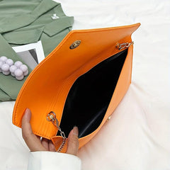 Stylish Circle Ring Clutch Purse Envelope Handbag