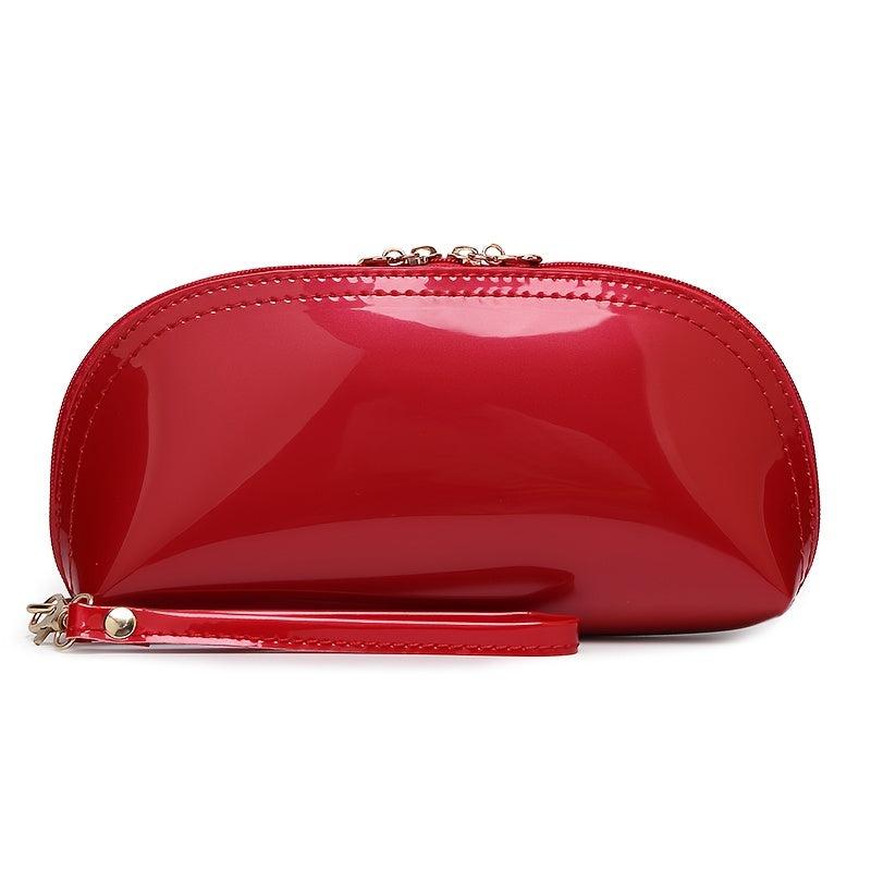 Women's Patent Leather Clutch Bag Evening Hand Purse