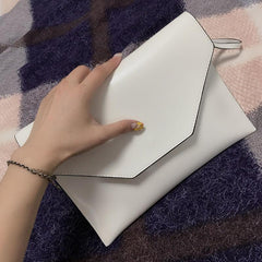 Envelope Handbag Women's Clutch PU Leather Chain Crossbody Bag