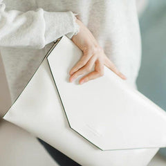 Envelope Handbag Women's Clutch PU Leather Chain Crossbody Bag
