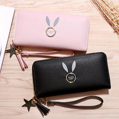 Long Zipper Wallet Clutch Coin Purse Credit Card Holder
