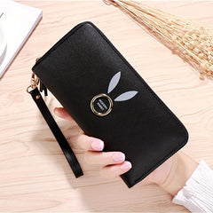 Long Zipper Wallet Clutch Coin Purse Credit Card Holder