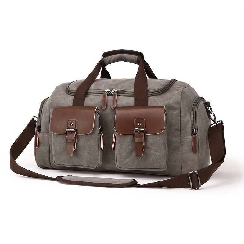 Large Capacity Canvas Luggage Bag Travel Backpack