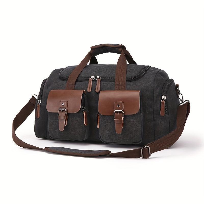 Large Capacity Canvas Luggage Bag Travel Backpack