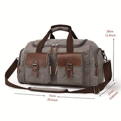Large Capacity Canvas Luggage Bag Travel Backpack