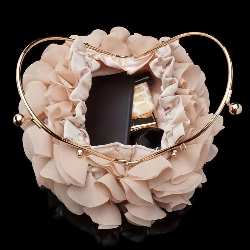 Lace Flower Evening Bag Clutch Wedding Purses Women's Handbags