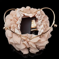 Lace Flower Evening Bag Clutch Wedding Purses Women's Handbags