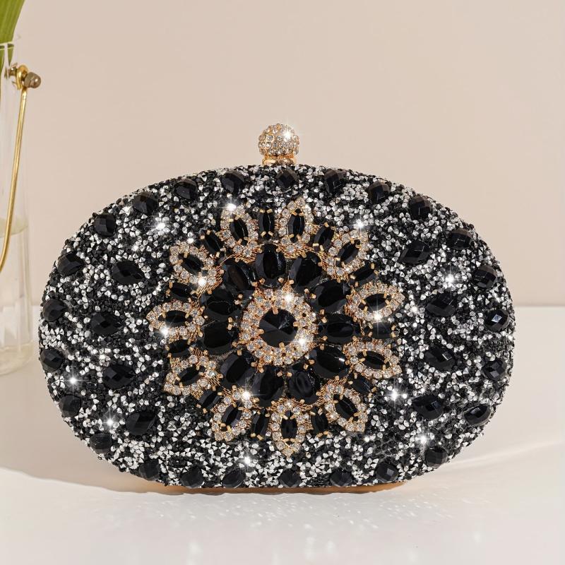 Rhinestone Decor Dinner Bag Women's Evening Bag