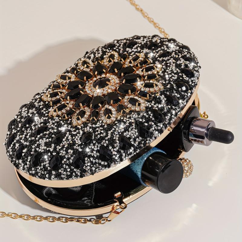 Rhinestone Decor Dinner Bag Women's Evening Bag