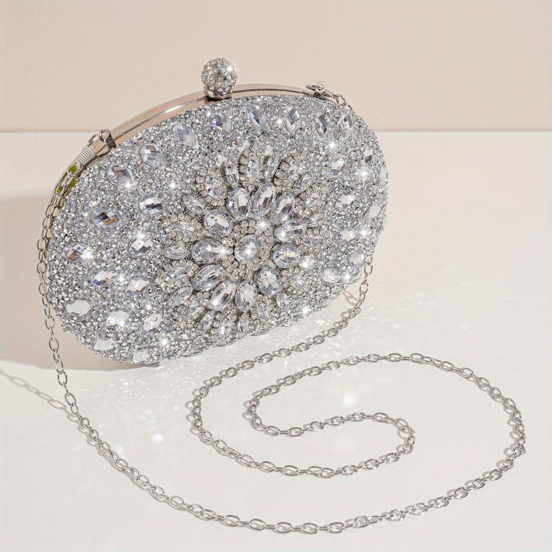 Rhinestone Decor Dinner Bag Women's Evening Bag