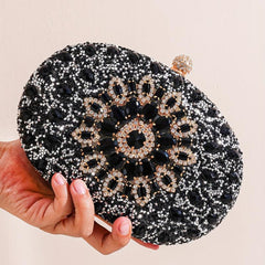 Rhinestone Decor Dinner Bag Women's Evening Bag