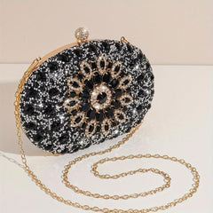 Rhinestone Decor Dinner Bag Women's Evening Bag