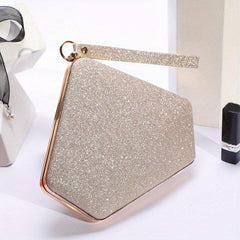 Glitter Clutch Wallet Stylish Evening Bag For Party Women's Wedding Bag