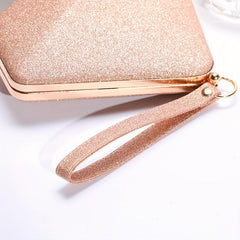 Glitter Clutch Wallet Stylish Evening Bag For Party Women's Wedding Bag