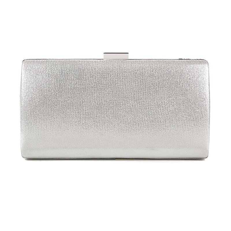 Sequins Frame Square Evening Purse Chain Clutch Bag For Wedding