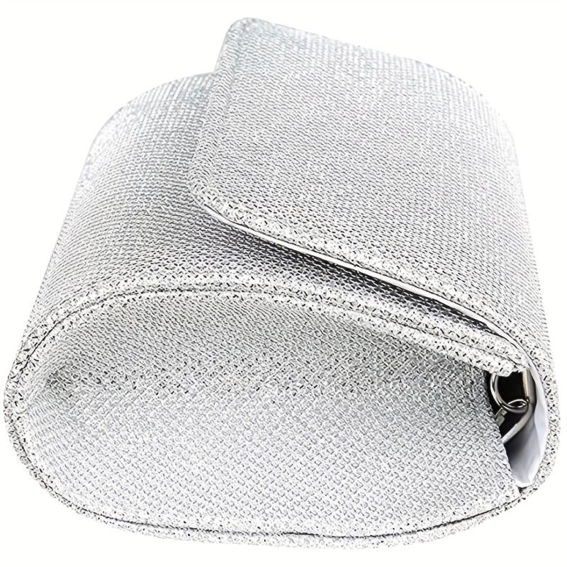 Rhinestone Glitter Chain Clutch Elegant Acrylic Flap Bag
