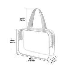 Clear PVC Makeup Bag Travel Toiletry Bag
