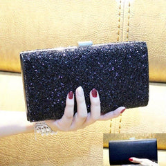 Sparkly Rhinestone Evening Bag Bling Clutch Handbag for Wedding Party