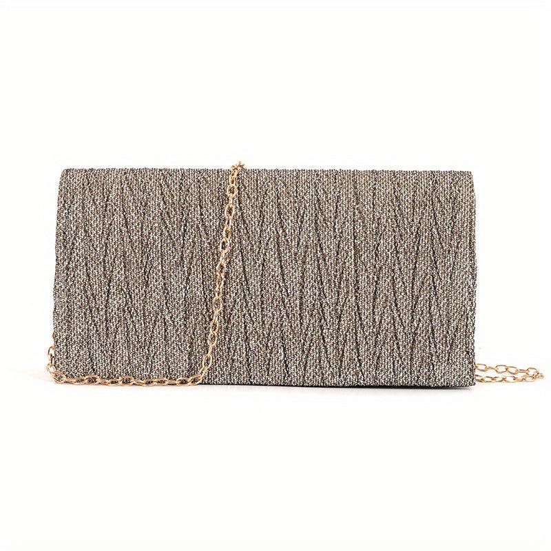 Glitter Evening Clutch Bag for Wedding Party Prom