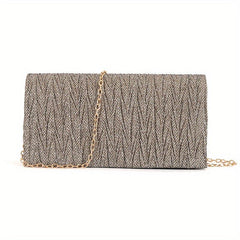 Glitter Evening Clutch Bag for Wedding Party Prom