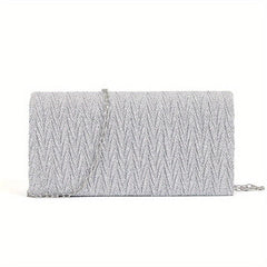 Glitter Evening Clutch Bag for Wedding Party Prom