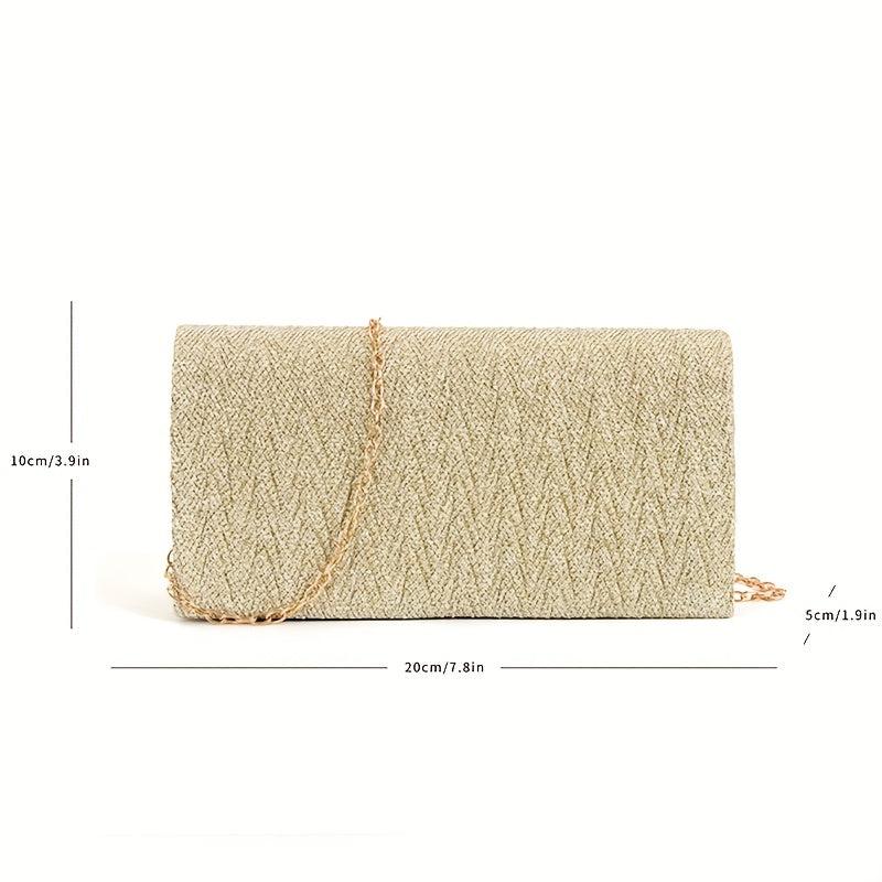 Glitter Evening Clutch Bag for Wedding Party Prom