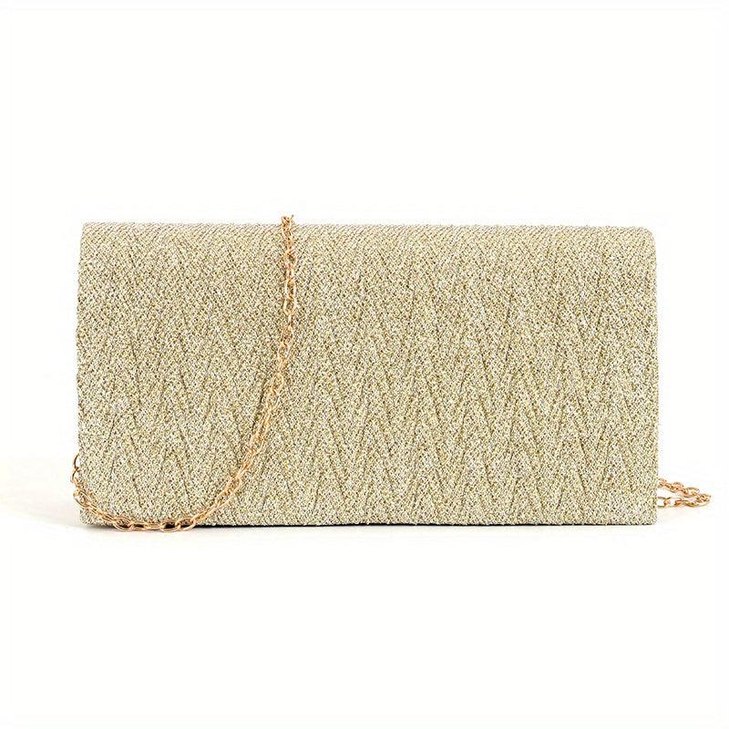 Glitter Evening Clutch Bag for Wedding Party Prom