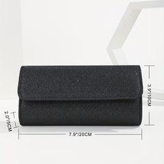 Evening Bag Sparkly Polyester Handbag Diagonal Shoulder Bag