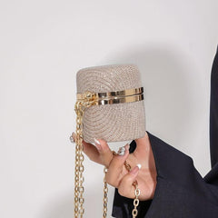 Rhinestone Evening Bag Glitter Dinner Purse for Wedding Party Prom