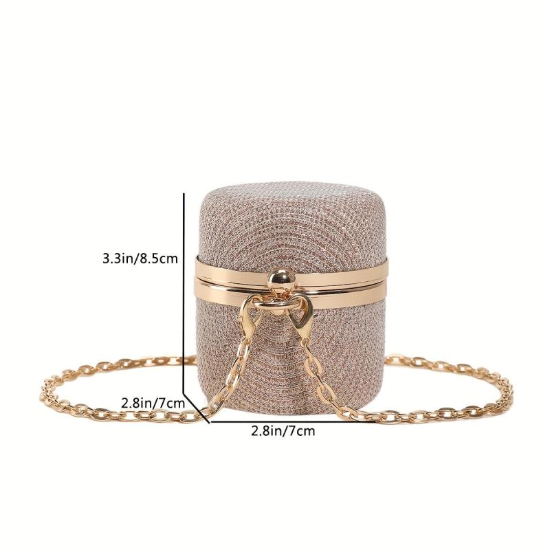 Rhinestone Evening Bag Glitter Dinner Purse for Wedding Party Prom