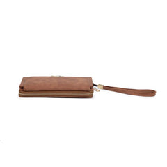 Vintage Solid Long Wallet Large Coin Purse Cluth Credit Card Holder