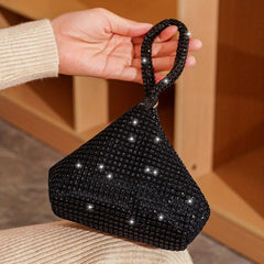 Glitter Dinner Bag Rhinestone Decor Hel Bag