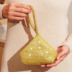 Glitter Dinner Bag Rhinestone Decor Hel Bag