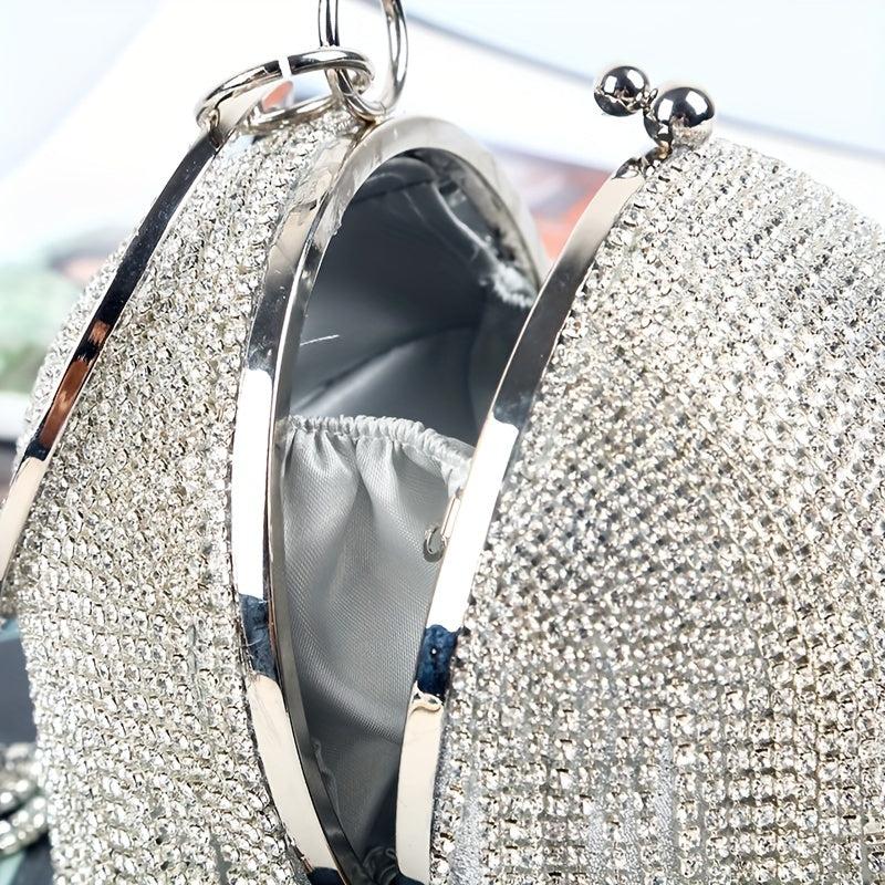 Tassel Rhinestone Evening Clutch Bag for Party Prom