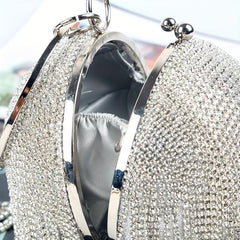 Tassel Rhinestone Evening Clutch Bag for Party Prom