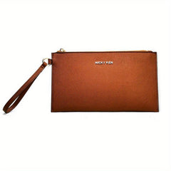 PU Leather Clutch Bag for Women with Card Slots Wallet