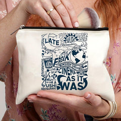 Navy Style Cosmetic Bag Portable Travel Storage Toiletry Makeup Bag
